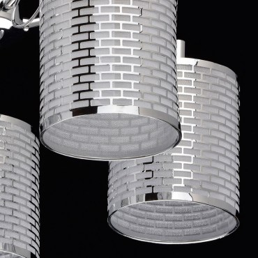 Люстра потолочная DeMarkt 333012505 Скарлет 5x60W E27